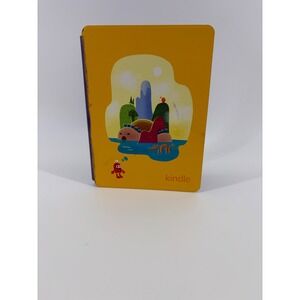 Amazon Kindle Kids 10th Gen 2019 Cover Case Yellow Purple DQ310 Whimsical Art